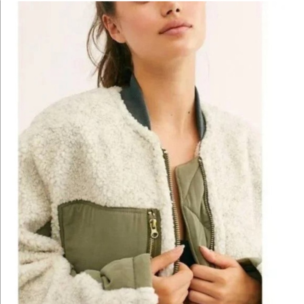 Free People Rivington Sherpa Jacket - Picture 4 of 10